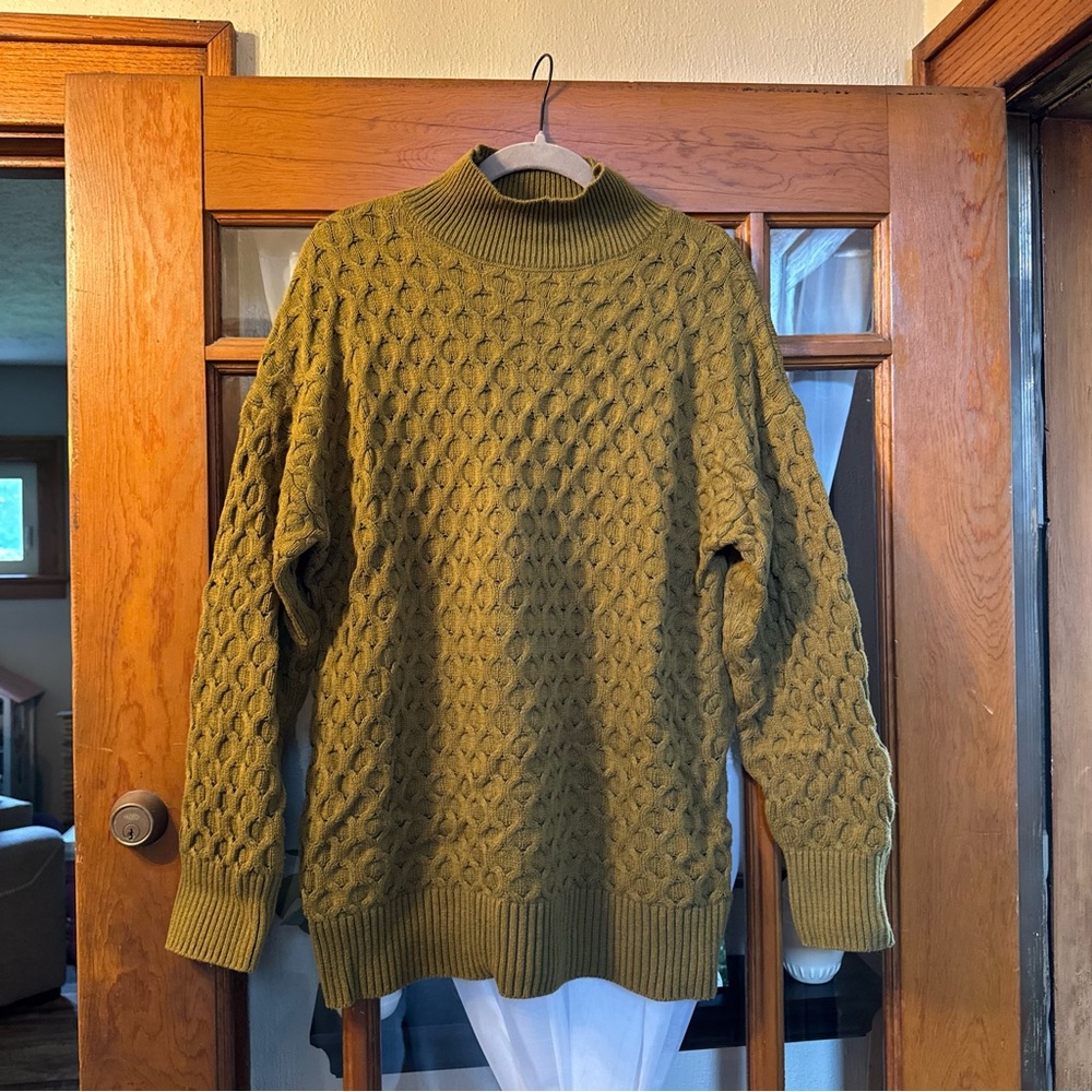 Knox Rose Mustard Turtleneck Sweater